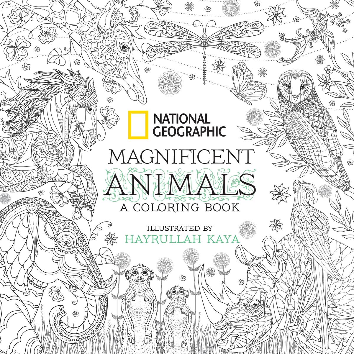 960+ National Geographic Coloring Book Pages Free Images